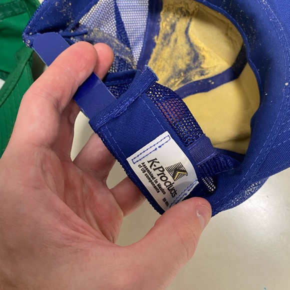 Vintage K Product Farmer Trucker Hat Lot (3) John Deere / Onion / Tractor - Picture 9 of 9